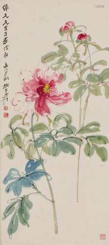 ZHANG DAQIAN (CHANG DAI-CHIEN, 1899-1983) Peony