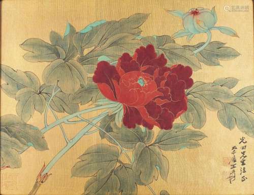 ZHANG DAQIAN (CHANG DAI-CHIEN, 1899-1983) Peony