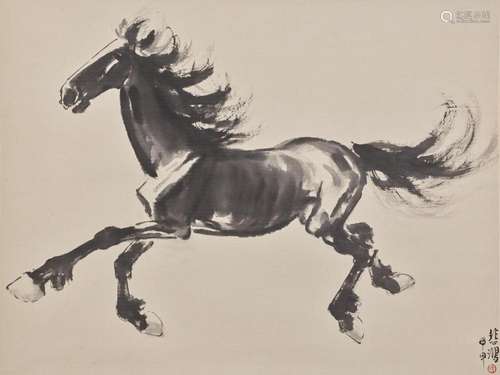 XU BEIHONG(11895-1953) Galloping Horse