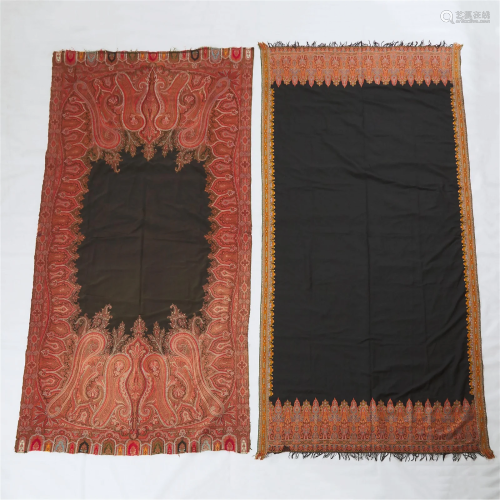 Two Kashmiri Textiles, Late 19th Century, second textile 11