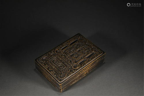 A CHINESE DUAN TYPE INKSTONE