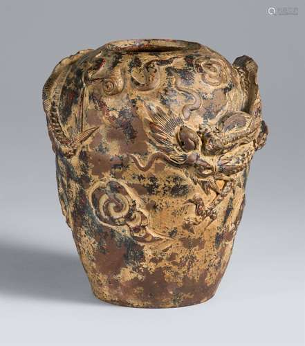 A Ryûkyû/Okinawa vase. 18th century or later