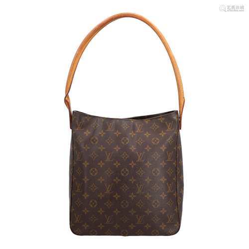 LOUIS VUITTON Schultertasche "LOOPING", Koll. 2000...