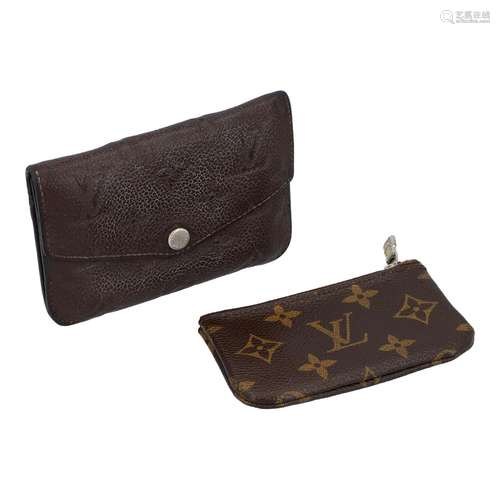 LOUIS VUITTON Schlüsseletui Konvolut.