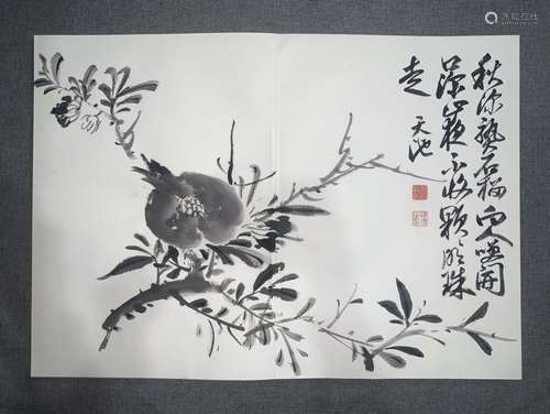 AN ALBUM OF CHINESE  FLOWER PAINTING,XV WEI