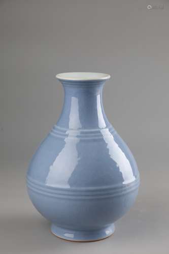 A CLAIR-DE-LUNE GLAZED VASE,YUCHUNHU