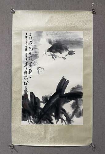 A CHINESE LANDSCAPE PAINTING, WANG ZIWU