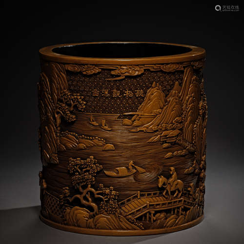 Qing Dynasty of China,Lacquerware Pen Holder