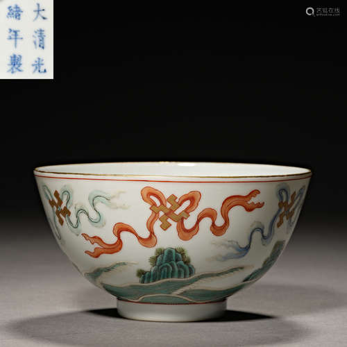 Qing Dynasty of China,Famille Rose Bowl