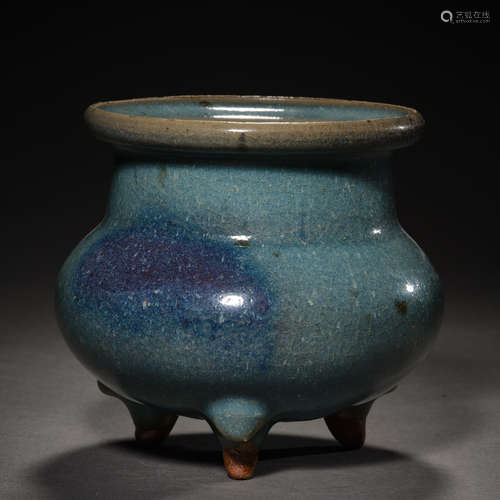 Yuan Dynasty of China,Jun Kiln Incense Burner