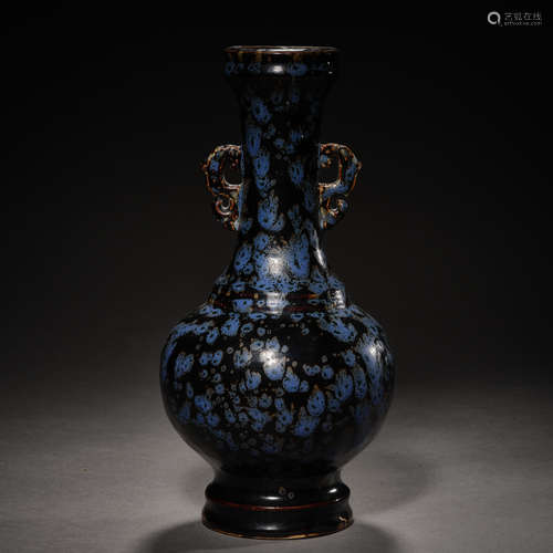 Song Dynasty of China,Jian Kiln Binaural Bottle