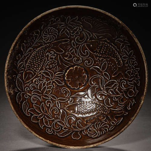 Song Dynasty of China,Red Glaze Plate