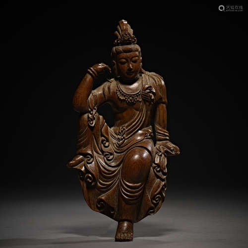 Qing Dynasty of China,Boxwood Buddha Statue