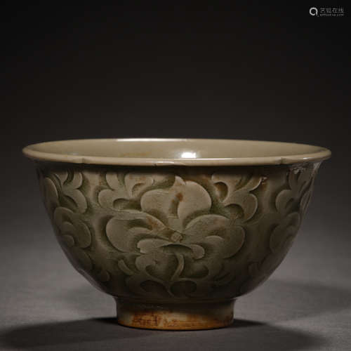 Song Dynasty of China,Yaozhou Flower Mouth Bowl