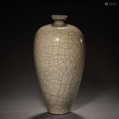 Song Dynasty of China,Ge Kiln Prunus Vase