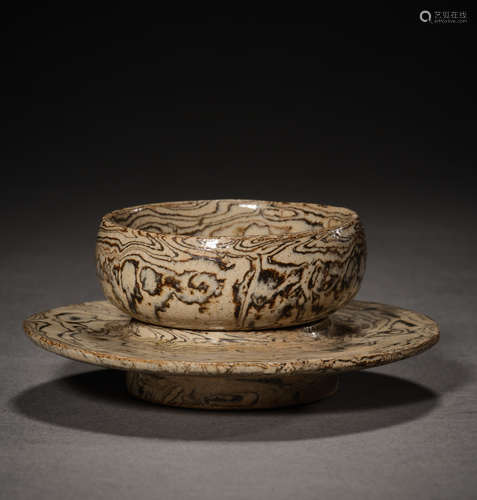 Song Dynasty of China,Twisted Placenta Glaze Tea Cup