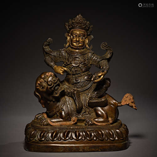 Qing Dynasty of China,Bronze Gilt Buddha Statue