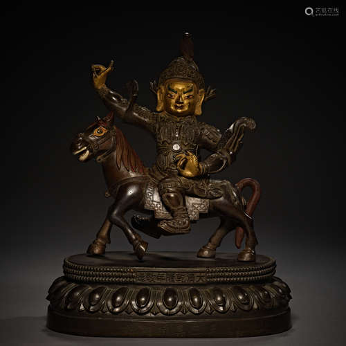 Qing Dynasty of China,Bronze Gilt Buddha Statue