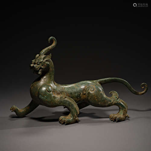 Han Dynasty of China,Bronze Beast Ornament