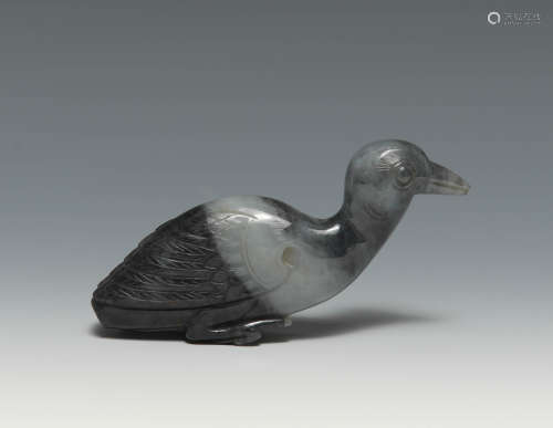 十八世纪 黑白玉鸭子