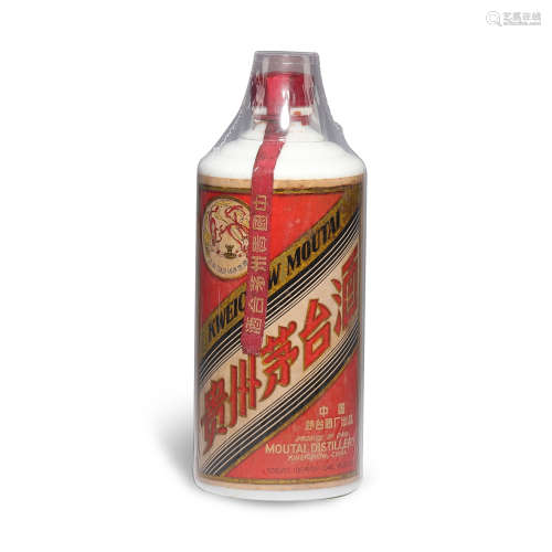 1980年 八角蓋大飛天茅臺酒
一瓶/53％vol/0.54L