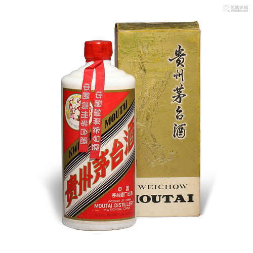 70年代末80年代初 出口飛天牌茅臺酒 一瓶/53％vol/0.54L