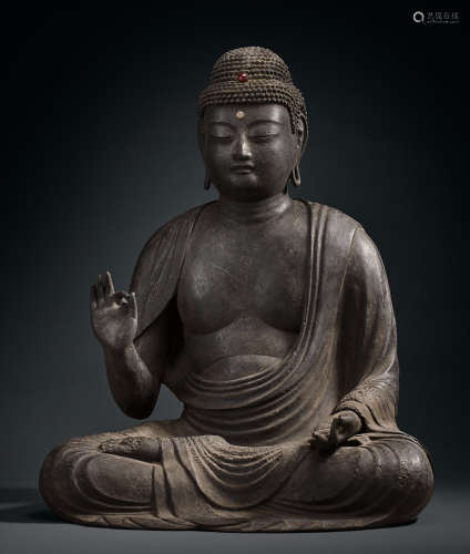 鎌仓时期 夹纻阿弥陀佛坐像