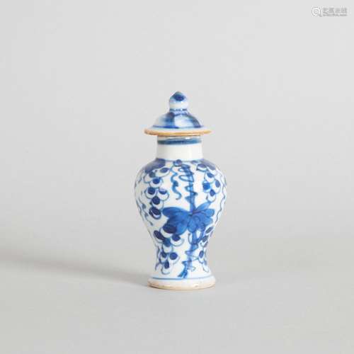 A Chinese Qing Dynasty Kangxi Period Export Blue and White L...