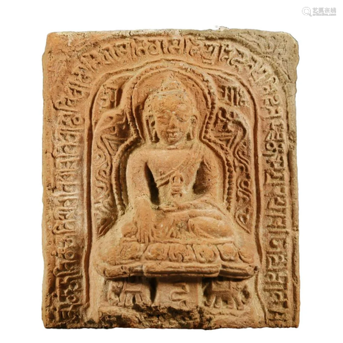 Terracotta Votive Plaques,Tsha Tsha