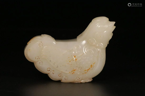 A Hetian Jade Hen