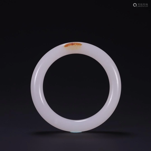 A Hetian Jade Bangle