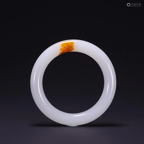 A Hetian Jade Bangle