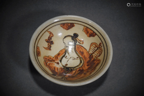 Song Dynasty Cizhou Kiln Small Bowl