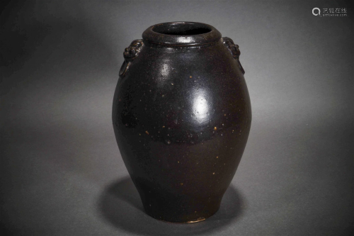 Song Dynasty Cizhou Kiln Jar