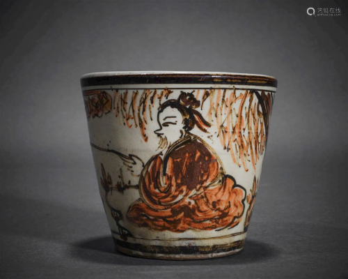 Song Dynasty Cizhou Kiln Cup