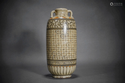 Song Dynasty Cizhou Kiln Bottle