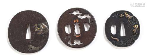 TWO IRON AND A SHAKUDO TSUBA