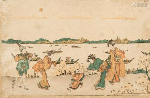KATSUKAWA SHUNSEN (1762- CA.1830) AND UTAGAWA TOYOKUNI I (17...