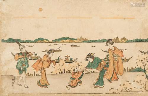 KATSUKAWA SHUNSEN (1762- CA.1830) AND UTAGAWA TOYOKUNI I (17...