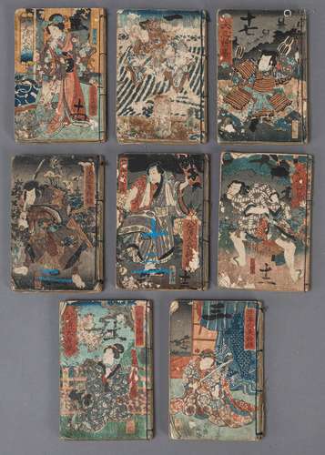 UTAGAWA KUNISADA II. (1823-1880) AND OTHERS