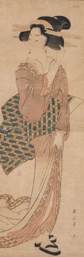 KIKUGAWA EIZAN (1787-1867) AND UTAGAWA KUNISADA(1786-1864)