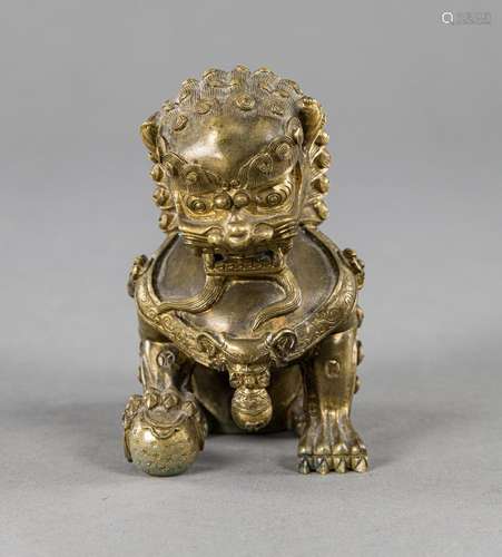 A BRONZE FO LION