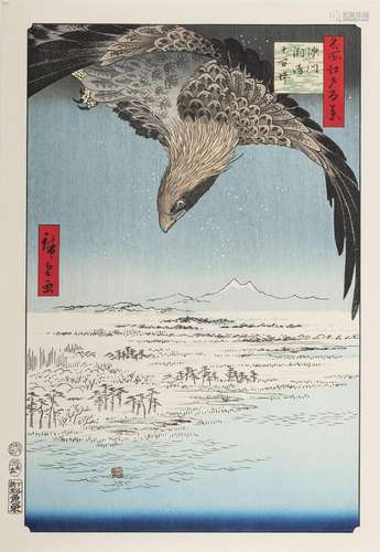 AFTER UTAGAWA HIROSHIGE (1797-1858) ÔBAN YOKOE FROM THE SERI...