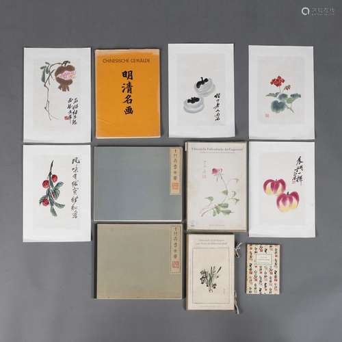 A GROUP OF VARIOUS BOOKS, TEN BAMBOO HALL 'SHIZHUZHAI S...