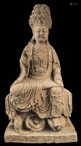 Le Boddhisattva Kwanyin assis