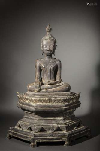 Buddha Maravijaya assis