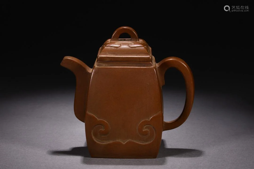 A Fine Zisha Teapot