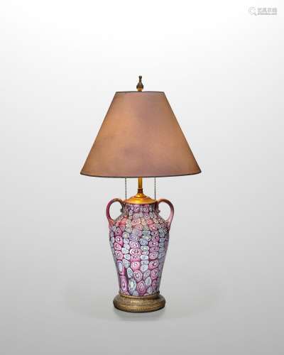 【¤】FRATELLI TOSO (1854-1981) Murrine Table Lamp circa 1930fu...