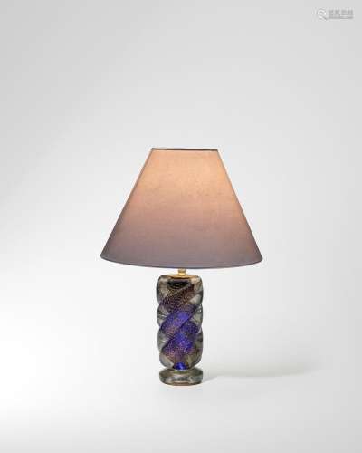 【¤】FLAVIO POLI (1900-1984) Bollicine Table Lamp circa 1950fo...