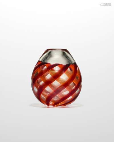 【¤】ARCHIMEDE SEGUSO (1909-1999) Nastro Richimiato Vase1951mo...